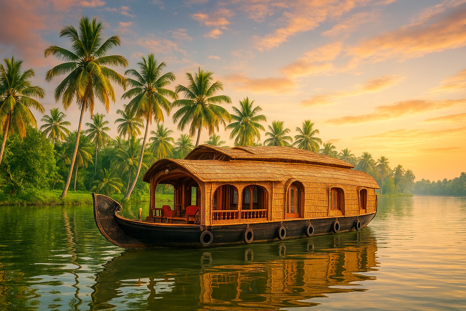 Kerala Backwaters Houseboat Experience