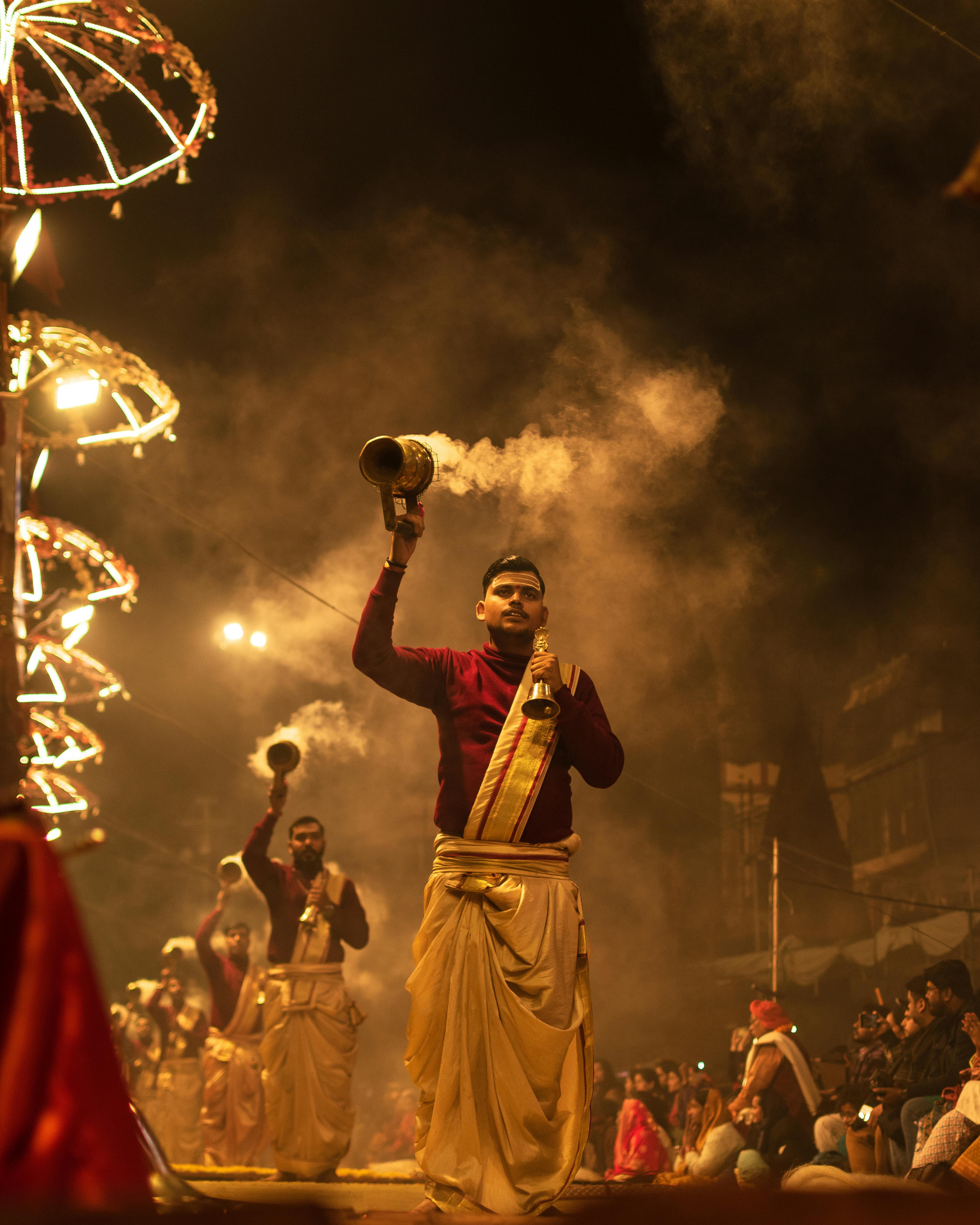 Ganga Aarti - Sacred Flames